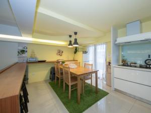 Kjøkken eller kjøkkenkrok på 極簡旅行民宿 Simple Travel B&B