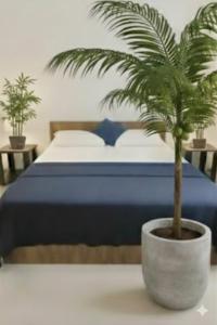 Ένα ή περισσότερα κρεβάτια σε δωμάτιο στο The Nature Resort