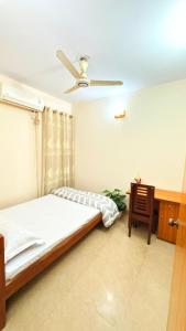 Ένα ή περισσότερα κρεβάτια σε δωμάτιο στο Azul-Fully Furnished Modern Apartment