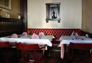 Restaurant ou autre lieu de restauration dans l'établissement Hotel Filoxenia