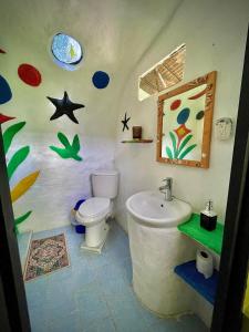 Koupelna v ubytování green house