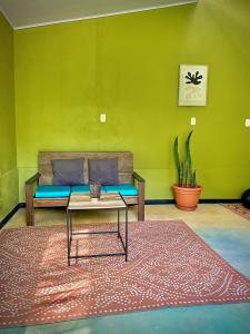 Posezení v ubytování green house