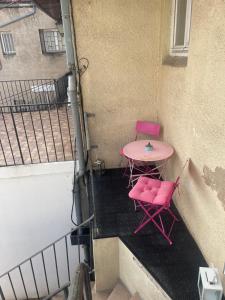 Μπαλκόνι ή βεράντα στο Appartement cosy