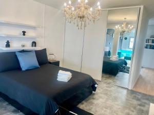 Χώρος καθιστικού στο Appartement cosy