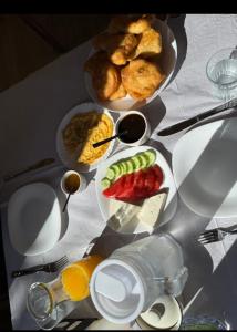 Jídlo v bed and breakfast nebo okolí