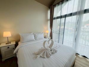 Voodi või voodid majutusasutuse River view villa2 toas