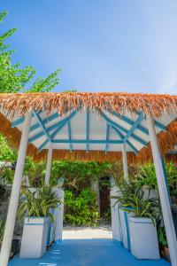 Κήπος έξω από το Alkina lodge