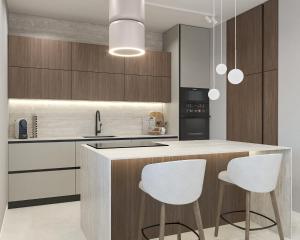 Kuchyň nebo kuchyňský kout v ubytování Luxury Villa Lea Magdalena 5, Krk