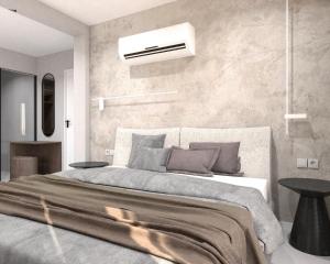 Postel nebo postele na pokoji v ubytování Luxury Villa Lea Magdalena 5, Krk + 18 fotografií