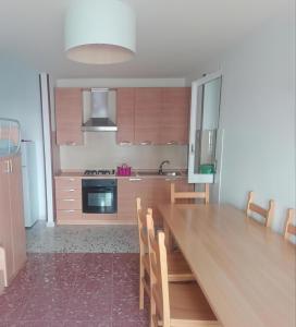 Kuchyň nebo kuchyňský kout v ubytování Casa delle bambole