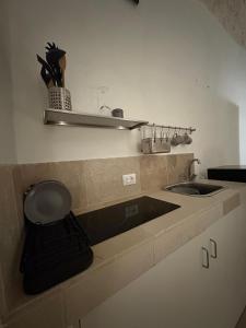 Η κουζίνα ή μικρή κουζίνα στο Suite GlassGreen