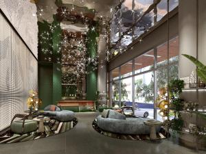 Χώρος καθιστικού στο Hotel Waterloo Singapore - Handwritten Collection