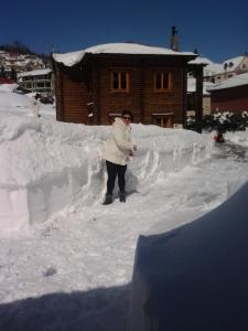 Stivakti Chalet v zimě