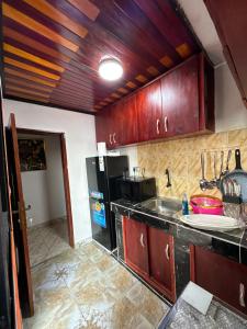 Køkken eller tekøkken på Cozy Tower