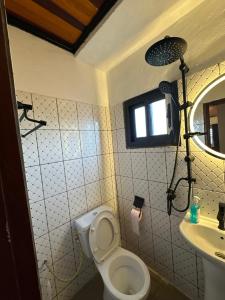 Et badeværelse på Cozy Tower