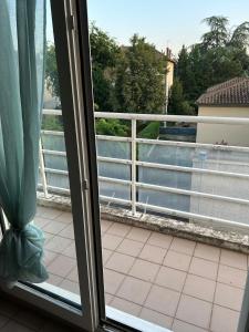 En balkon eller terrasse på Studio Jean Moulin