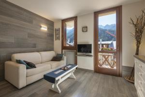 TV a/nebo společenská místnost v ubytování Aquilegia