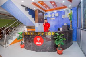 Vstupní hala nebo recepce v ubytování OYO 222 Hotel New Himalayan