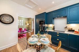 Η κουζίνα ή μικρή κουζίνα στο Binrock Lodge