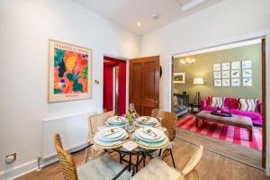 Χώρος καθιστικού στο Binrock Lodge