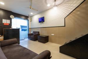 TV a/nebo společenská místnost v ubytování Hotel Ajwa