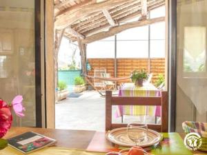 Patio nebo venkovní prostory v ubytování Le gîte de Gemma