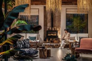 Posezení v ubytování 37 Courtyard（Baisha Ancient Town）