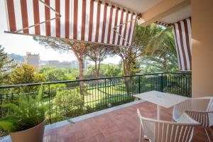 Balkón nebo terasa v ubytování DIAMOND SUITE