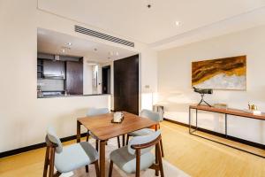 Χώρος καθιστικού στο Anantara the palm Dubai Lagoon Beach Access