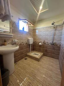 Koupelna v ubytování Crown Resort