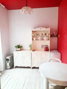 Køkken eller tekøkken på Retro House