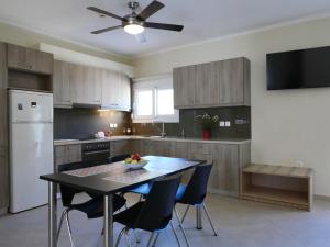 Kuchyň nebo kuchyňský kout v ubytování Canary Studios