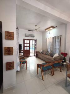 Posezení v ubytování sea zars villa