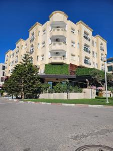 Budova, kde se aparthotel nachází