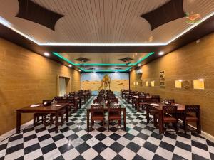 Restaurace v ubytování Desert holiday Resort