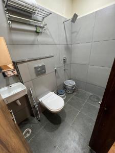 Ένα μπάνιο στο Hotel Central Point