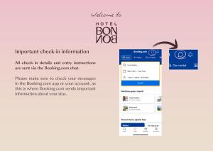 Certifikát, hodnocení, plakát nebo jiný dokument vystavený v ubytování Hotel BonBon
