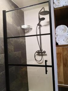 Koupelna v ubytování De WitteZwaan