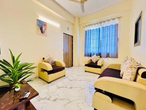 Χώρος καθιστικού στο Hotel Sai 9 Heaven A Quality Apartment Perfect for Families