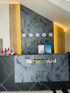 Vstupní hala nebo recepce v ubytování Hotel Turkistan Restaurants