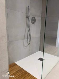 Koupelna v ubytování Appartamento Nathan a Son Bou con balcone vista mare