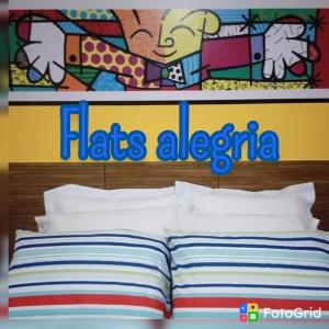 Postel nebo postele na pokoji v ubytování Flats Alegria