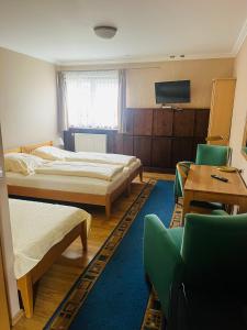 Μια τηλεόραση ή/και κέντρο ψυχαγωγίας στο Goldener Anker Gasthof & Pension