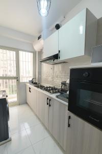 Η κουζίνα ή μικρή κουζίνα στο Résidence Luxe Dakar Centre Ville