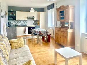 Η κουζίνα ή μικρή κουζίνα στο Le Petit Chambonnais, confort et calme