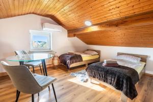 Χώρος καθιστικού στο Haus Harmonie