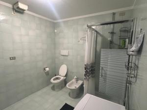 Koupelna v ubytování Larysa