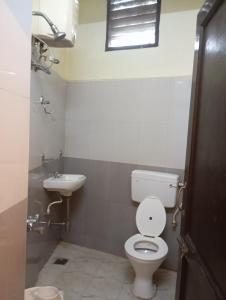 Et badeværelse på Thirumala palace