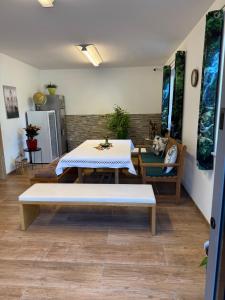 Posezení v ubytování Gesäuse-Zimmer