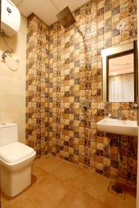 Ένα μπάνιο στο Hotel Edission View At Airport